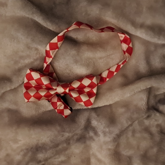 Suspender and Necktie,None,one size it's all,red and white. - Picture 2 of 2